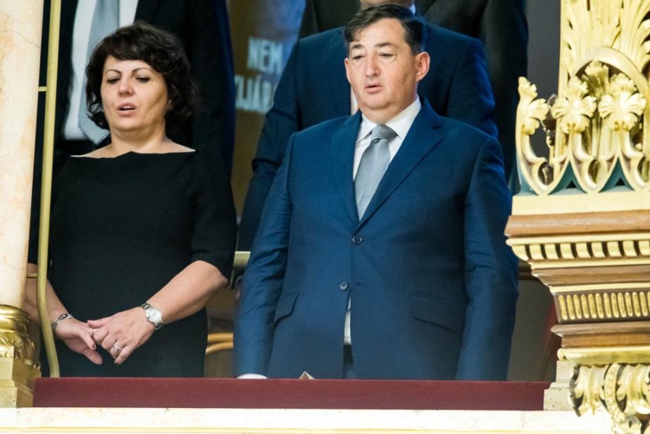 Mészáros Lőrinc a Parlament alakuló ülésén 