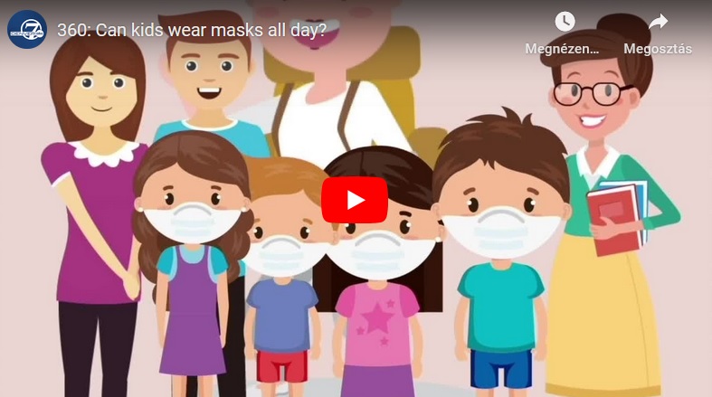  Can kids wear masks all day?