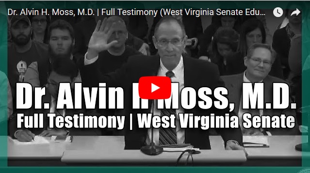  Dr. Alvin H. Moss, a Nyugat-Virginiai Egyetem Egészségügyi Etikai és Jogi Központjának orvosa