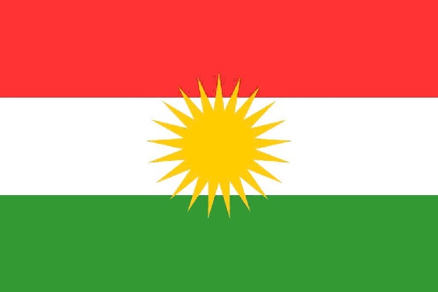 Kép: A kurdok (médek?) zászlaja.