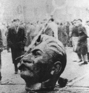 Sztálin levágott (tehát legyőzött) feje