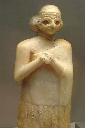 alabástrom szobor, Kr. e. 3900/2400, British Museum