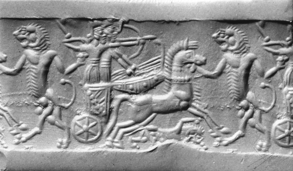 Asszír harci szekér 