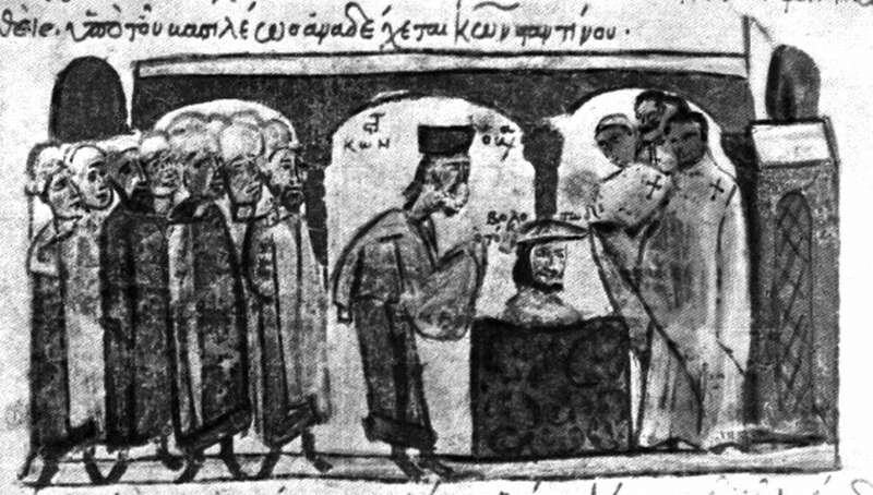 Bulcsú vezér 948 körül Bíborbanszületett Konstantin császár udvarában megkereszteltetik