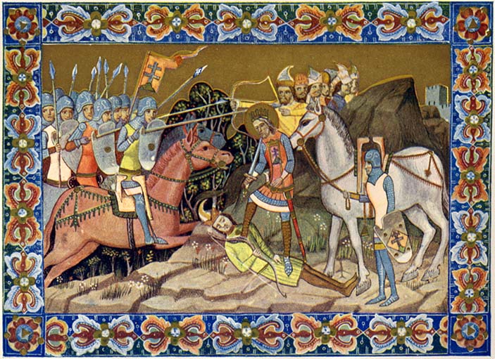 István király legyőzi a bolgár Keán vezér