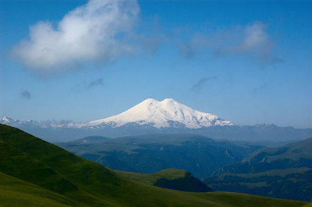Elbrusz, a Kaukázus legmagasabb csúcsa