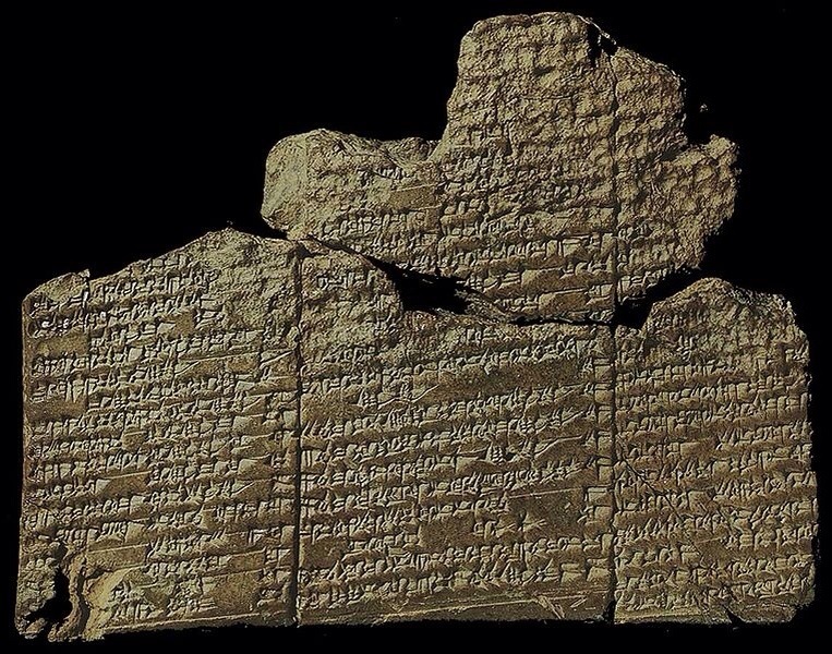 A Nippurban talált Vízözön-tábla, az un. Eridu Genesis 